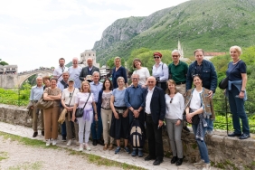 Der Besuch von 3 rotarischen Clubs in Mostar